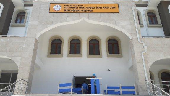 İlçe Milli Eğitim Müdürümüz Eyyüp MUTLU, Aziz M. Hüdai Anadolu İmam Hatip Lisesi Erkek Pansiyonu Binasını Gezdi