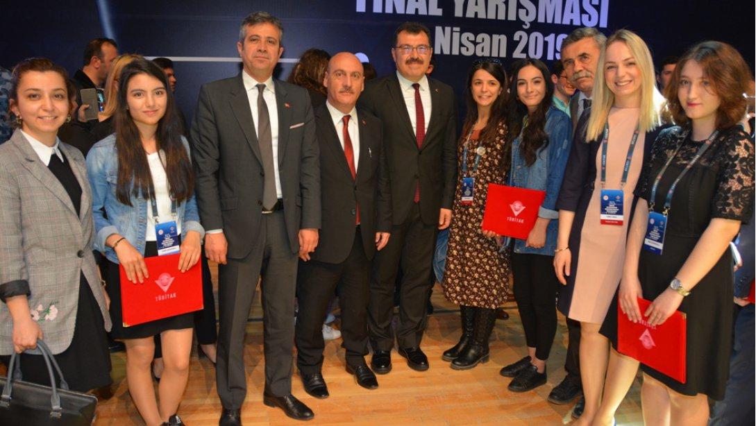 50. Lise Öğrencileri Araştırma Projeleri Türkiye Finali Kapanış ve Ödül Töreni Düzenlendi