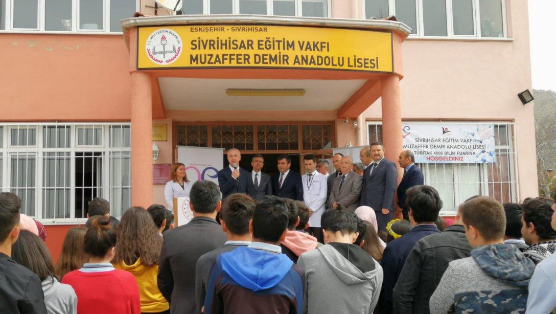 S.E.V. Muzaffer Demir Anadolu Lisesi TÜBİTAK 4006 Bilim Fuarı