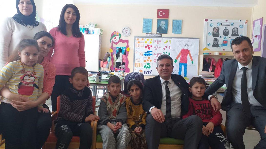 İlçe Milli Eğitim Müdürümüz Atatürk İlkokulu'nu Ziyaret Etti