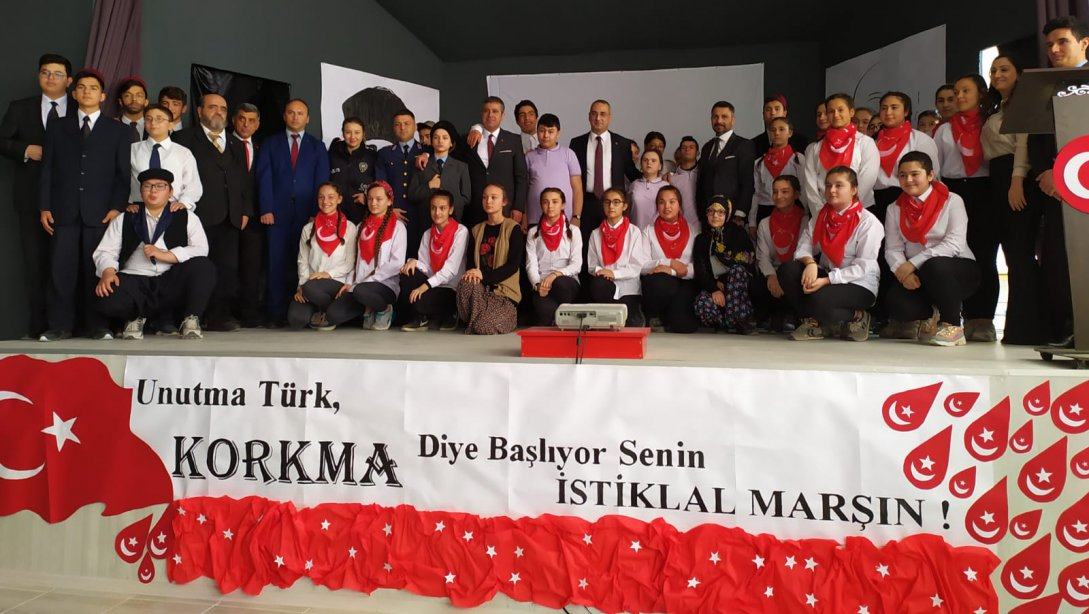 İstiklal Marşı'mızın Kabulü ve Mehmet Akif Ersoy'u Anma Günü
