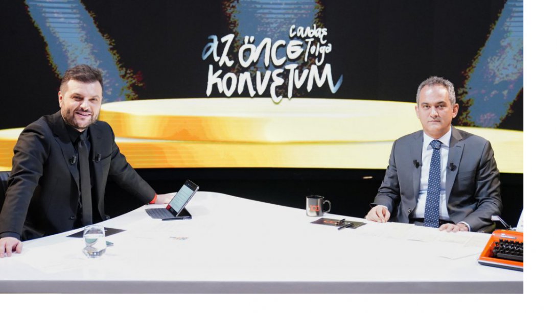Bakanımız Mahmut ÖZER, TV 100'de Eğitim Gündemini Değerlendirdi